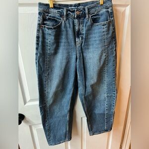 Old Navy High-Rise Barrel Leg Jeans